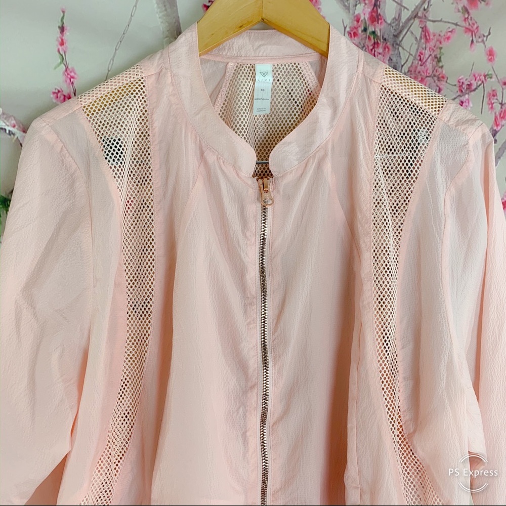 SOLD NEW Lane Bryant | Plush Pink Active Livi - Picture 2 of 6